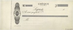 Francs Non émis FRANCE regionalismo y varios Lyon 1865 DOC.Chèque EBC