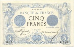 5 Francs NOIR FRANCE  1872 F.01.03