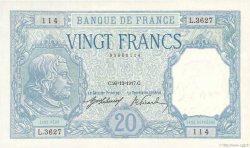 20 Francs BAYARD FRANCIA  1917 F.11.02 EBC