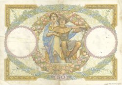 50 Francs LUC OLIVIER MERSON type modifié FRANCIA  1934 F.16.05 BC a MBC