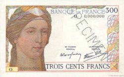 300 Francs Spécimen FRANKREICH  1938 F.29.01Sp