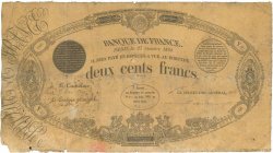 200 Francs type 1847 FRANKREICH  1864 F.A28.11 fS