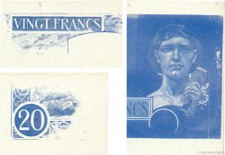 20 Francs TRAVAIL ET SCIENCE Épreuve FRANCIA  1939 F.12.00Ec AU