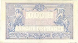 1000 Francs BLEU ET ROSE FRANCIA  1924 F.36.40 MBC+
