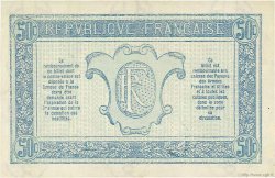 50 Centimes TRÉSORERIE AUX ARMÉES 1917 FRANCIA  1917 VF.01.13 AU+