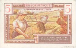 5 Francs TRÉSOR FRANÇAIS FRANKREICH  1947 VF.29.01 fST