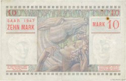 10 Mark SARRE FRANCE  1947 VF.47.01 VF