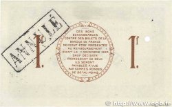 1 Franc Spécimen FRANCE régionalisme et divers Saint-Dizier 1915 JP.113.10 SUP+