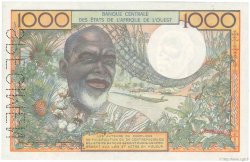 1000 Francs Spécimen ESTADOS DEL OESTE AFRICANO  1964 P.004vars FDC