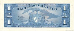 1 Peso Commémoratif CUBA  1953 P.086a FDC