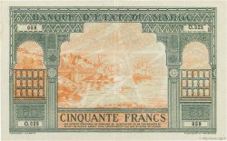 50 Francs MOROCCO  1943 P.40 AU-