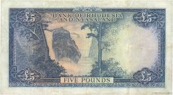 5 Pounds RHODÉSIE ET NYASSALAND  1960 P.22b TTB+