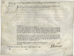 6320 Livres FRANCE Regionalismus und verschiedenen Nointel 1720 