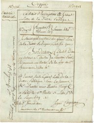 480 Livres FRANCE régionalisme et divers Bordeaux 1797 
