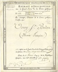121 Livres FRANCE Regionalismus und verschiedenen  1801 