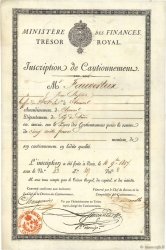 5000 Francs FRANCE régionalisme et divers Clermont 1817 