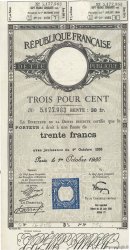 30 Francs FRANCE regionalism and miscellaneous  1935  XF