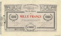 1000 Francs FRANCE regionalism and miscellaneous  1915 JPNEC.02.2081 VF