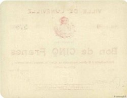 5 Francs FRANCE regionalism and miscellaneous  1914 JPNEC.54.77 AU