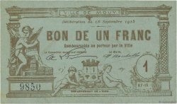 1 Franc FRANCE regionalism and various  1915 JPNEC.60.48 AU