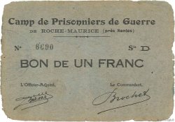 1 Franc FRANCE regionalism and miscellaneous  1914 JPNEC.44.14 F