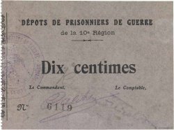 10 Centimes FRANCE regionalismo e varie  1914 JPNEC.56.02 SPL
