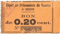 20 Centimes FRANCE regionalism and various  1914 JPNEC.72.01 VF
