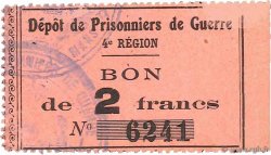2 Francs FRANCE regionalismo e varie  1914 JPNEC.72.01 SPL