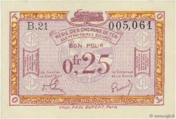 25 Centimes FRANCE regionalismo e varie  1923 JP.135.03 SPL+