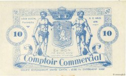 10 Francs FRANCE regionalism and various Fontvieille 1914  AU
