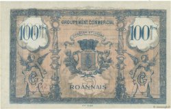 100 Francs FRANCE regionalism and various Roanne 1945 JP.- XF
