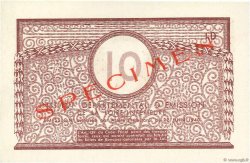10 Francs Spécimen FRANCE regionalism and miscellaneous Nantes 1940 K.082-SP1 UNC-