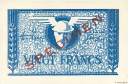 20 Francs Spécimen FRANCE regionalismo e varie Nantes 1940 K.083-SP1 q.FDC
