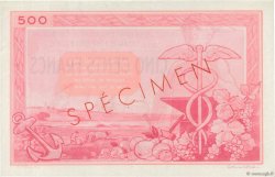 500 Francs Spécimen FRANCE regionalismo y varios Nantes 1940 K.086-SP1 SC+