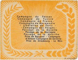 3 Francs FRANCE regionalism and various  1944  VF