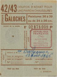 1 Galoche FRANCE régionalisme et divers  1946 