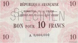 10 Francs Spécimen FRANCE régionalisme et divers  1945 K.003s