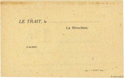 1 Franc Non émis FRANCE regionalismo y varios Le Trait 1940 K.076.02b EBC