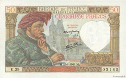 50 Francs JACQUES CŒUR FRANCIA  1941 F.19.05