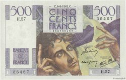 500 Francs CHATEAUBRIAND FRANCE  1945 F.34.02 pr.NEUF