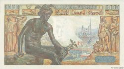 1000 Francs DÉESSE DÉMÉTER FRANKREICH  1943 F.40.27 ST