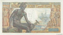 1000 Francs DÉESSE DÉMÉTER FRANCE  1943 F.40.30 XF
