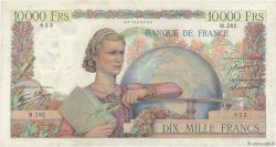 10000 Francs GÉNIE FRANÇAIS FRANCE  1946 F.50.12