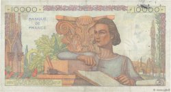 10000 Francs GÉNIE FRANÇAIS FRANCE  1947 F.50.19 VF-