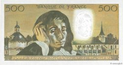 500 Francs PASCAL FRANCE  1969 F.71.04 SPL