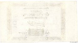 10 Livres filigrane royal FRANCIA  1792 Ass.36a AU