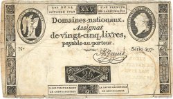 50 Livres FRANCE Regionalismus und verschiedenen Mayence 1793 Kol.014 fS