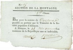 3 Livres FRANCIA  1795 Kol.61.103 SPL