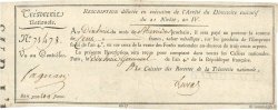 100 Francs FRANCE  1796 Ass.55a VF