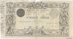 1000 Francs type 1842 Définitif FRANCIA  1853 F.A18.12 BC+